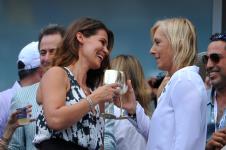 Julija Lemigova i Martina Navratilova