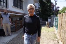 Erik Roberts na snimanju serije Južni vetar: Na granici