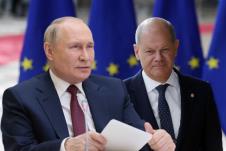 Olaf Šolc i Vladimir Putin