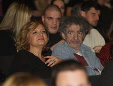 Predrag Miki Manojlović i Tamara Vučković na premijeri filma Indigo Kristal