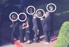 Glumci serije Prijatelji na sahrani Metjua Perija