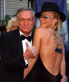 Hju Hefner i Zoi Gregori