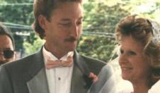 Teri Kotl i Šeril na venčanju