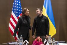Kamala Haris i Volodimir Zelenski