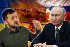 Volodimir Zelenski Vladimir Putin