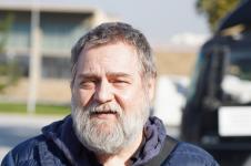 Nikola Pejaković na setu serije Tvrđava