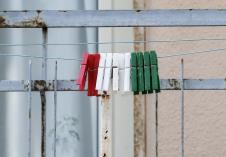 štipaljke na terasi