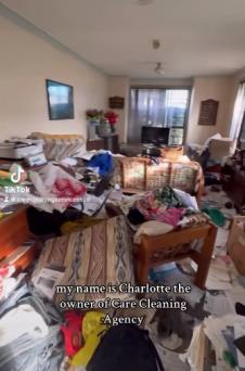 Šarlot Bosanket čisti užasno prljave stanove za novac