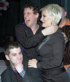 Goca Tržan i Ivan Marinković sa Dženanom Lončarevićem