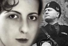 Milena Pavlović-Barili i Benito Musolini