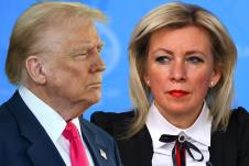 Marija Zaharova i Donald Tramp