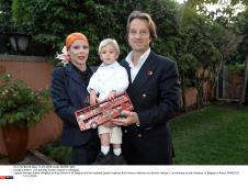 Princeza Kalina u prirodi sa mužem i sinom