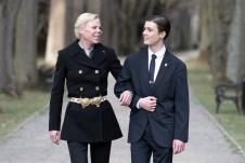 princeza Kalina sa sinom za njegov 18. rođendan