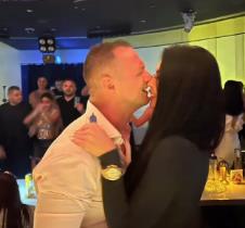 Miloš Vuković Riki sa suprugom