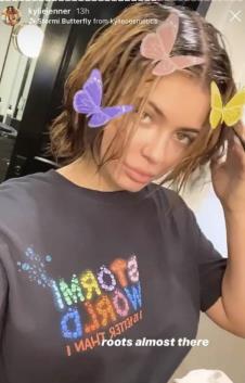 Kendal Džener prava kosa