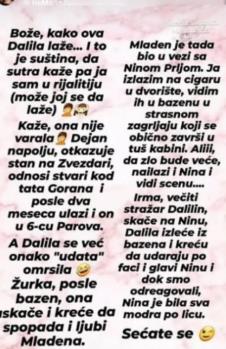 Vesna Rivas raskrinkala Dalilu