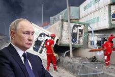 Vladimir Putin i fotografija nesreće u Iranu