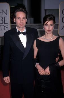 Dejvid Duhovni i Tea Leoni na crvenom tepihu