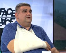 Saša Mirković posle izlaska iz bolnice