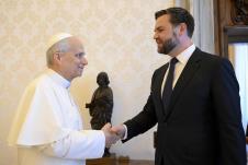 papa Lav XIV i Džej Di Vens