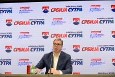 Obraćanje Vučića povodom izbora u Kosjeriću i Zaječaru
