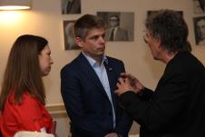 Арно Гујон са Дарком Бајићем.JPG