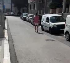 Brat Novaka Đokovića Marko Đoković vežba