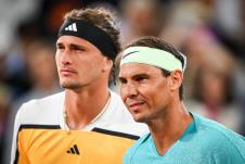 Aleksandar Zverev i Rafael Nadal na Rolan Garosu