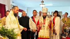 Roditelji Nemanje Gudelja Nebojša i Olivera kao kumovi slave Svetog Petra i Pavla