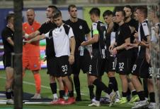 Fudbaleri Partizana posle utakmice sa kiparskim AEK