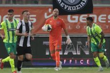 Marko Milošević na utakmici protiv AEK iz Larnake