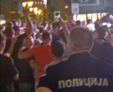 Navijači Novog Pazara veče pred utakmicu protiv Jagjelonije