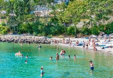Plaža u Nesebaru u Bugarskoj