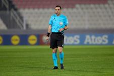 Henrik Nalbandijan, sudija meča Partizan - Oleksandrija