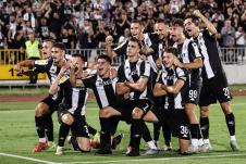 Detalj sa meča Partizan - Oleksandrija