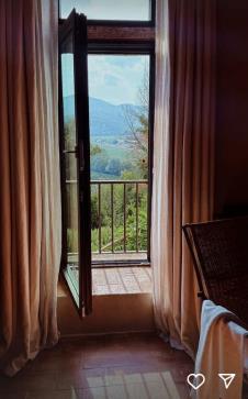 Pogled iz apartmana sa letovanja Nikale Rokvića i Bojane Barović