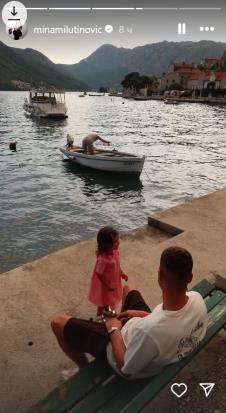 Nemanja Nedović na letovanju