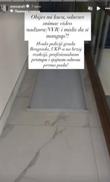 Obijena kuća Milana Borjana