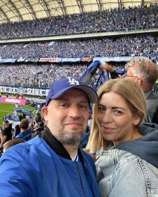 Rišard Peja Andžejevski sa suprugom