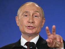 Vladimir Putin, predsednik Rusije, krupan kadar