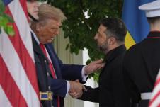 Donald Tramp Volodimir Zelenski