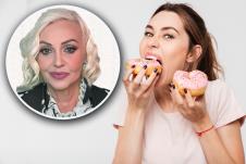 Devojka jede krofne/Klinički psiholog i psihoterapeut Aleksandra Janković