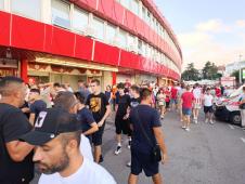 Gužva ispred Marakane pred Pafos