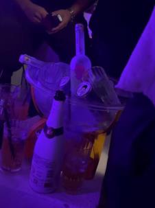 Aneli Ahmić  sa Lukom u noćnom provodu