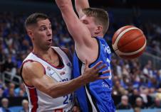 Stefan Jović, Eurobasket 2025, Srbija - Estonija
