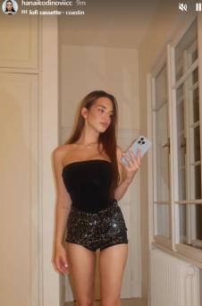 Hana Ikodinović se obukla provokativno