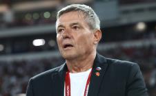 Dragan Stojković Piksi na meču Srbija - Engleska