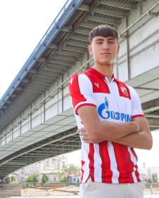 Aleksa Damjanović, fudbaler Crvene zvezde
