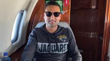 Amit Patel u privatnom avionu
