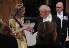 Donald Tramp u Vindzor zamku tokom državne posete